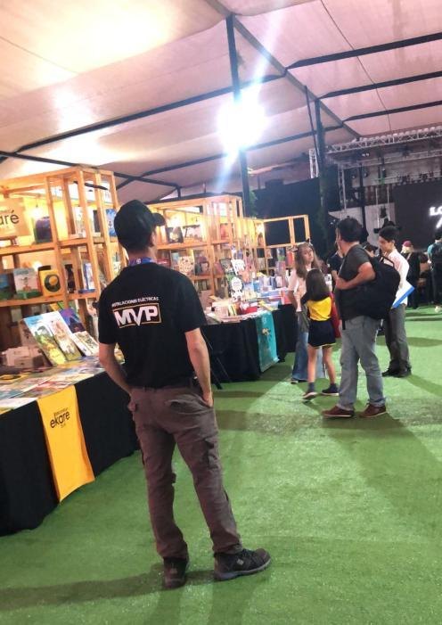 Integrante del equipo MVP en terreno